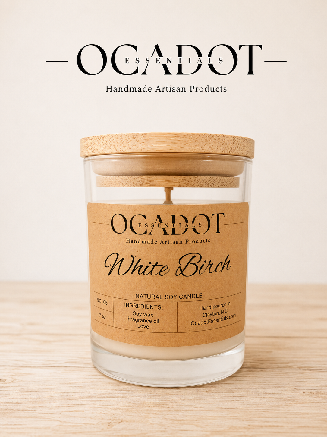 White Birch Candle