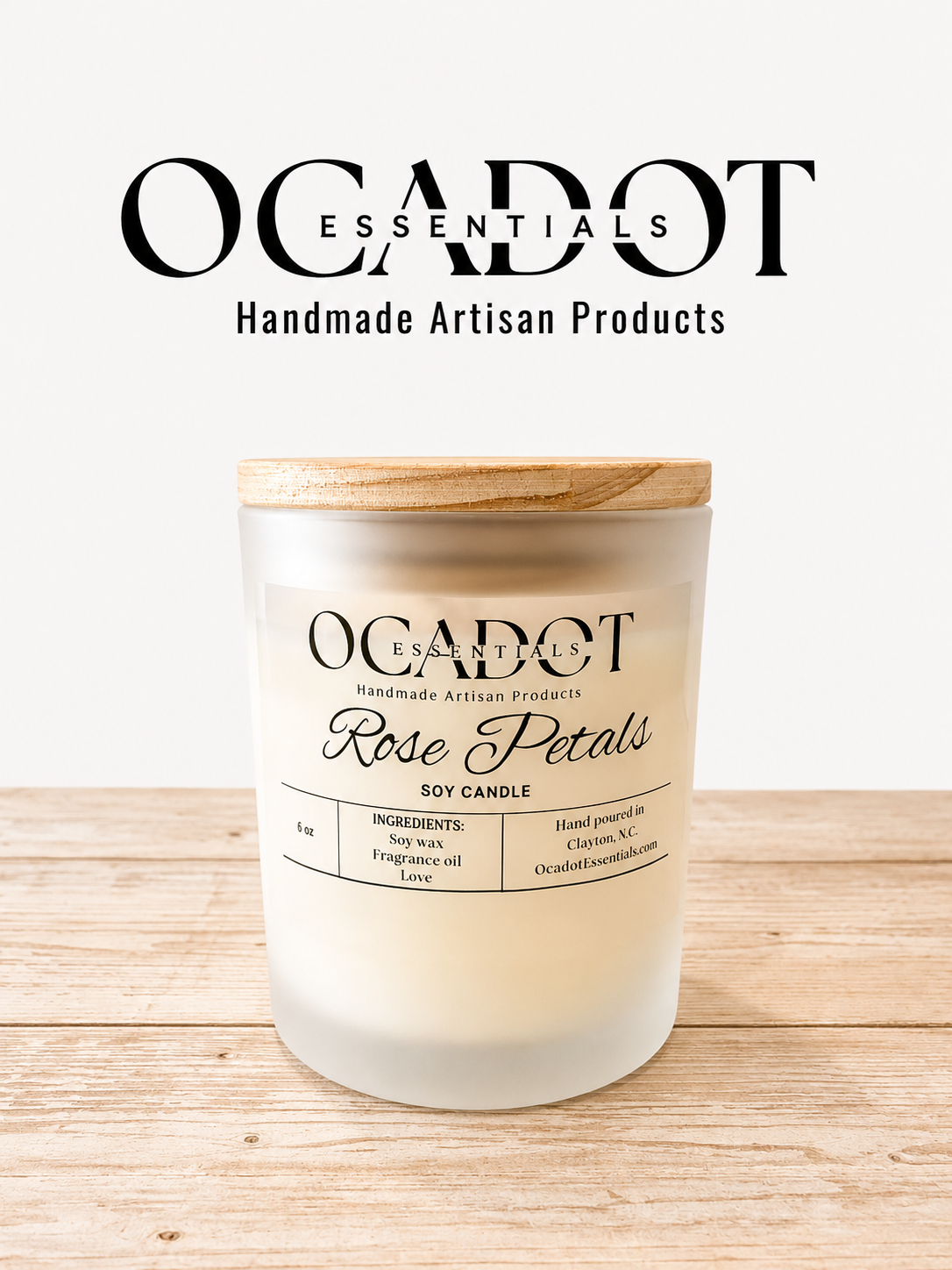 Rose Petals Candle