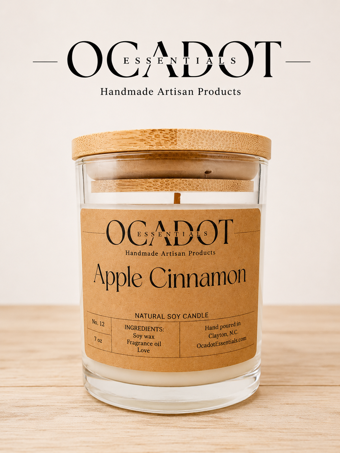 Apple Cinnamon Candle