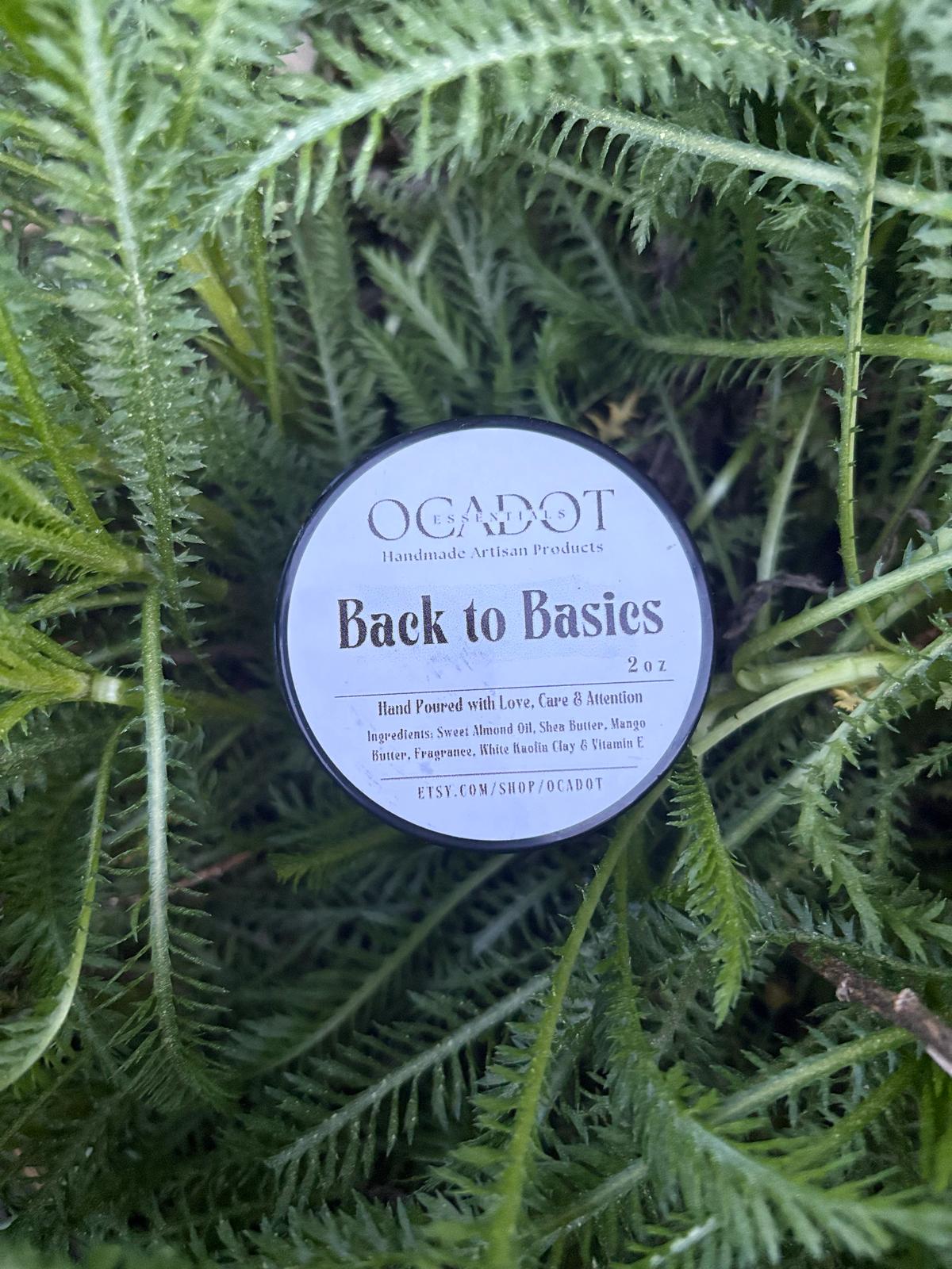 2oz Back to Basics Luxurious Body Butter | Artisan Crafted for Skin Hydration