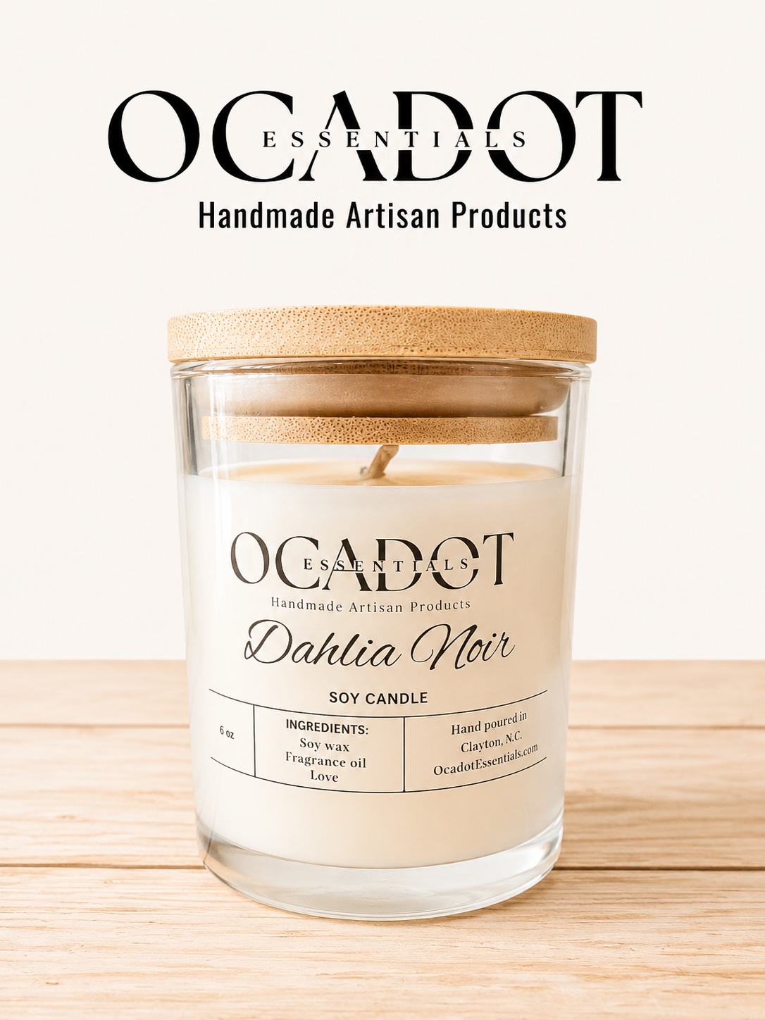 Dahlia Noir Candle
