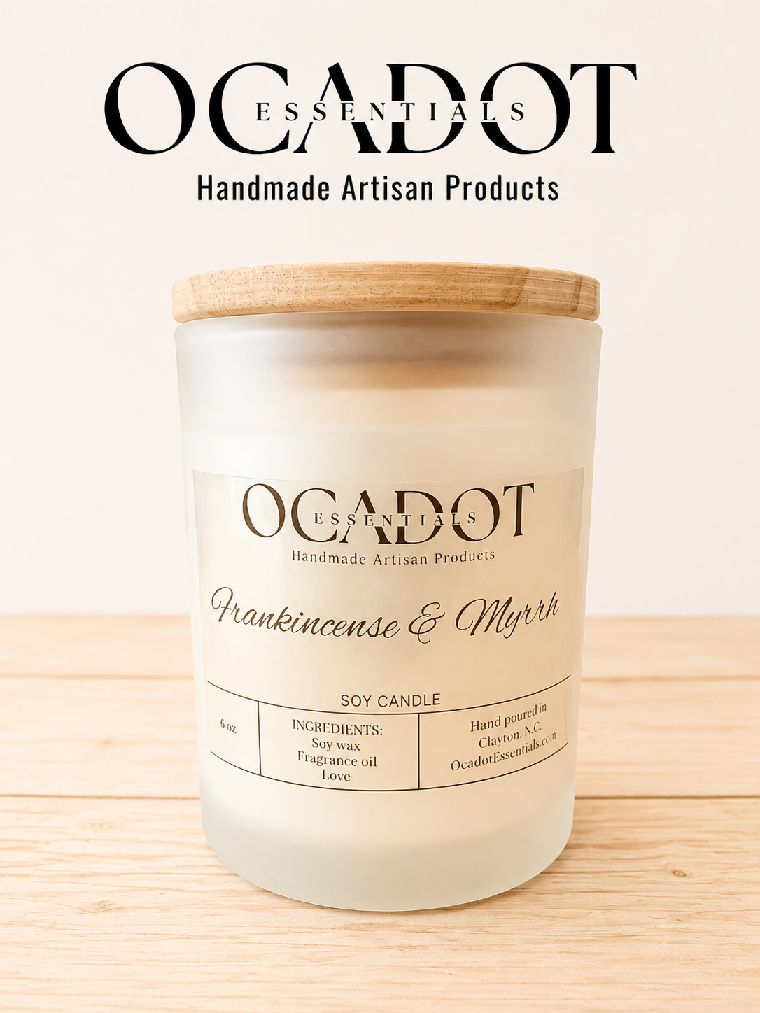 Frankincense & Myrrh Candle