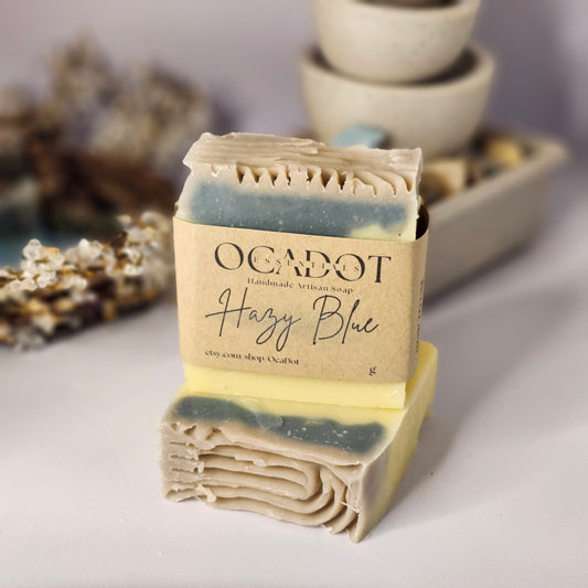 Hazy Blue | Handmade Cold Process Artisan Soap