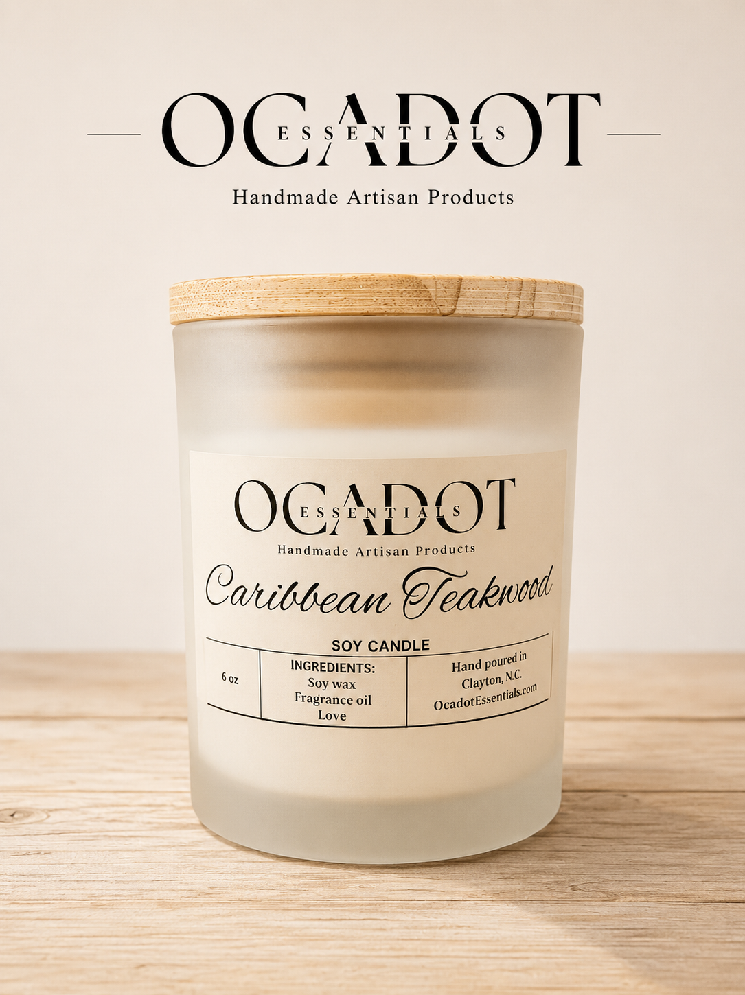 Caribbean Teakwood Candle