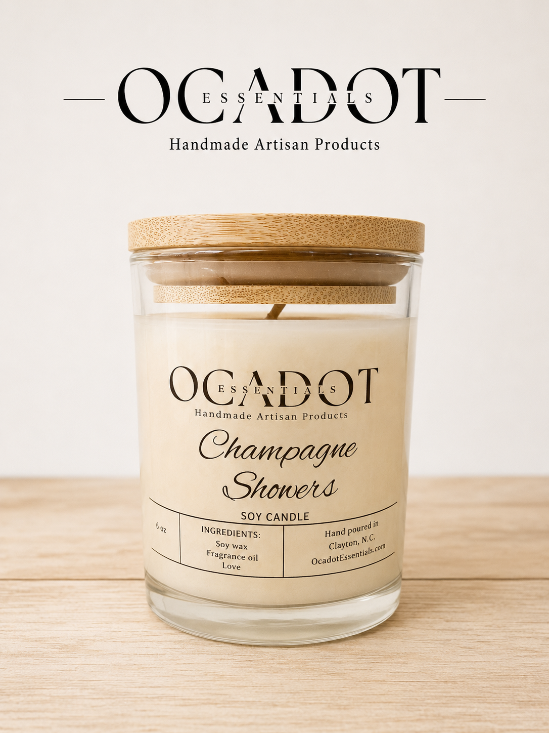 Champagne Showers Candle
