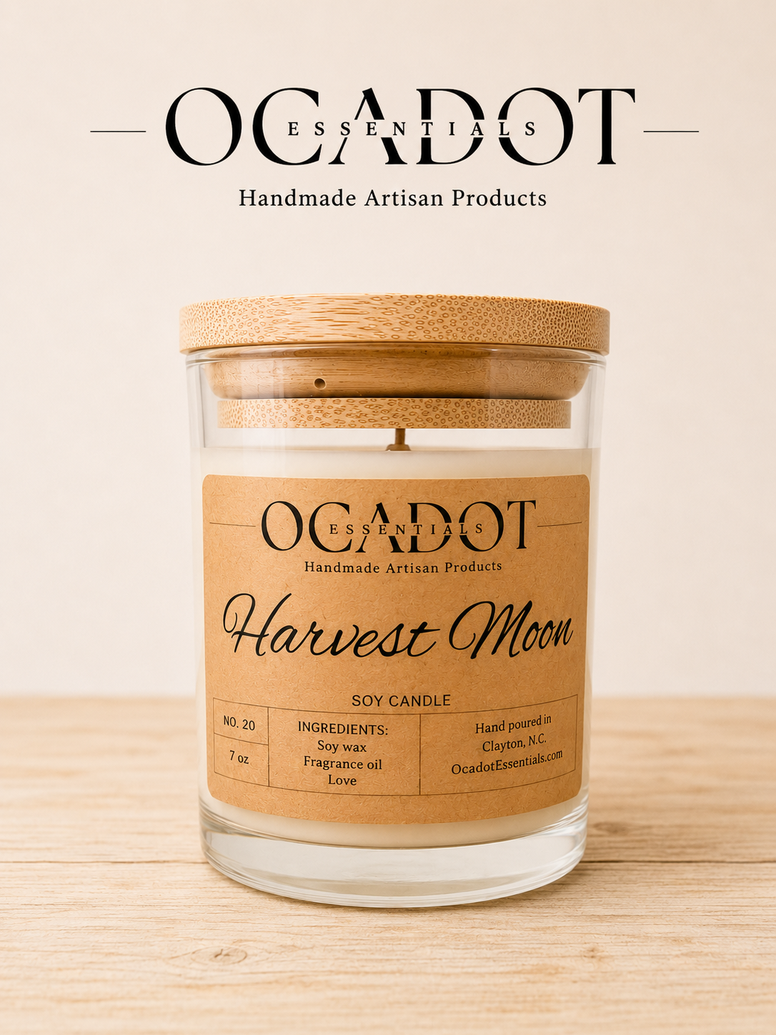 Harvest Moon Candle
