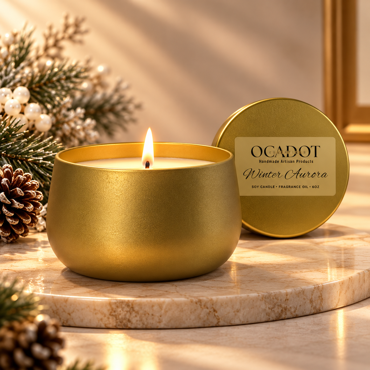 Winter Aurora Candle