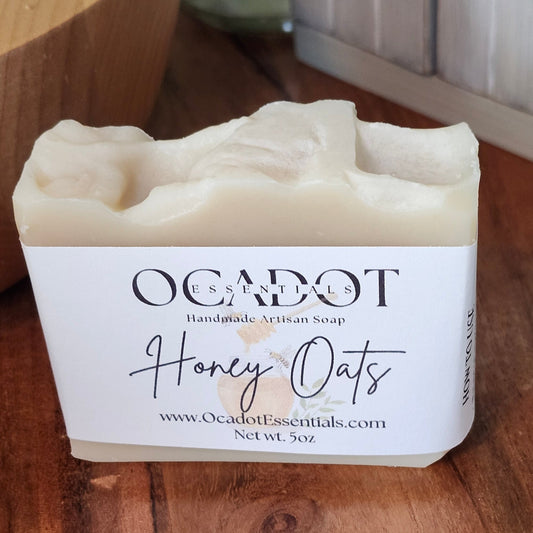 Honey Oat| Handmade Cold Process Artisan Soap