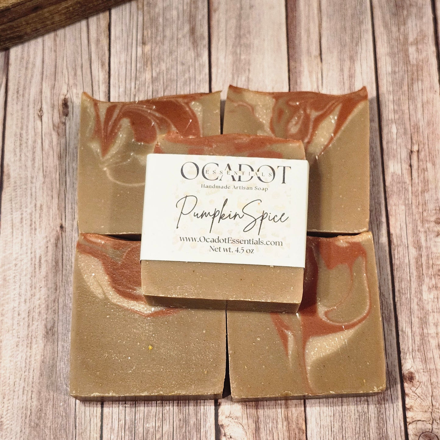 Pumpkin Spice| Handmade Cold Process Artisan Soap