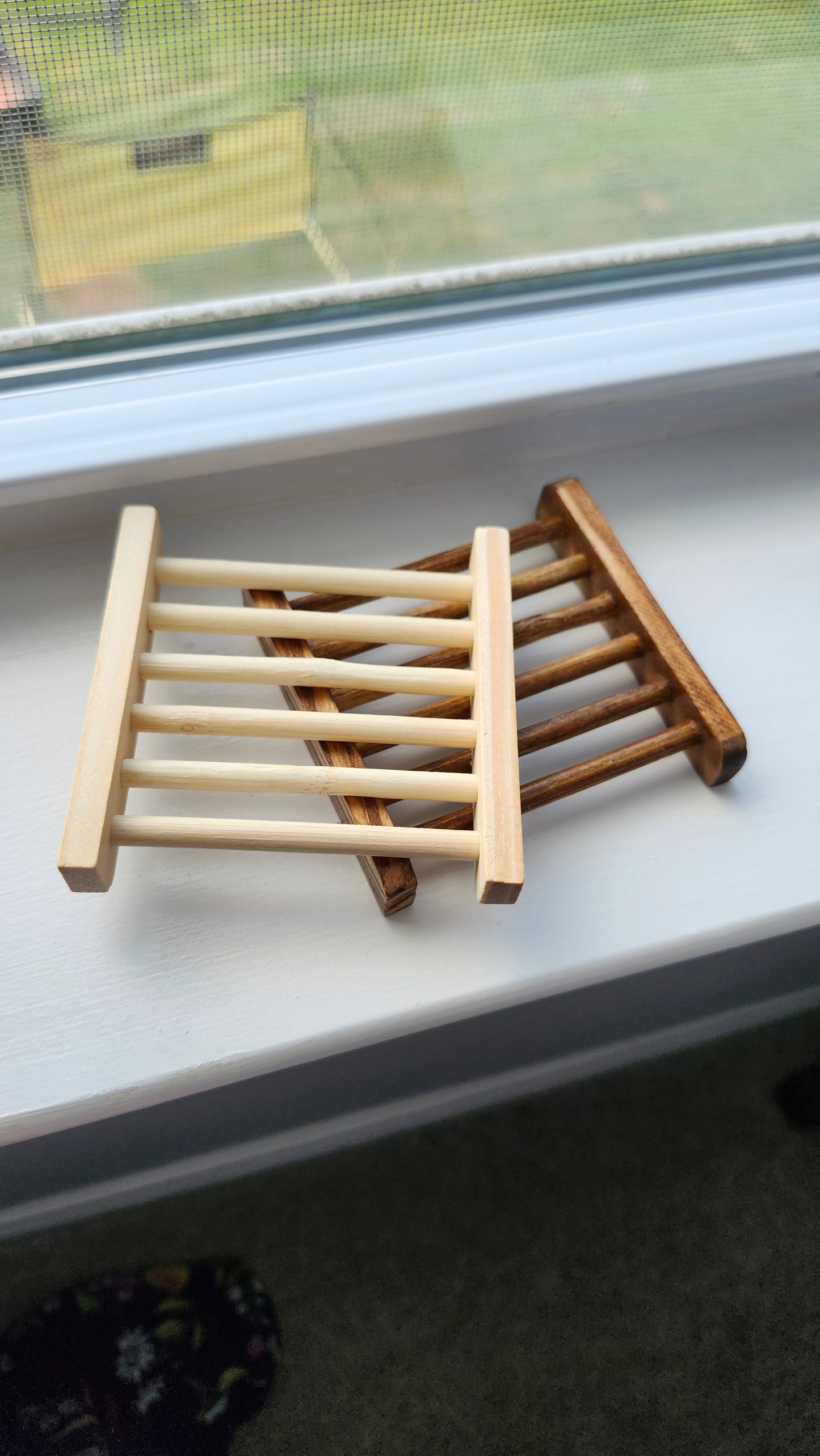 Wooden Soap Rack