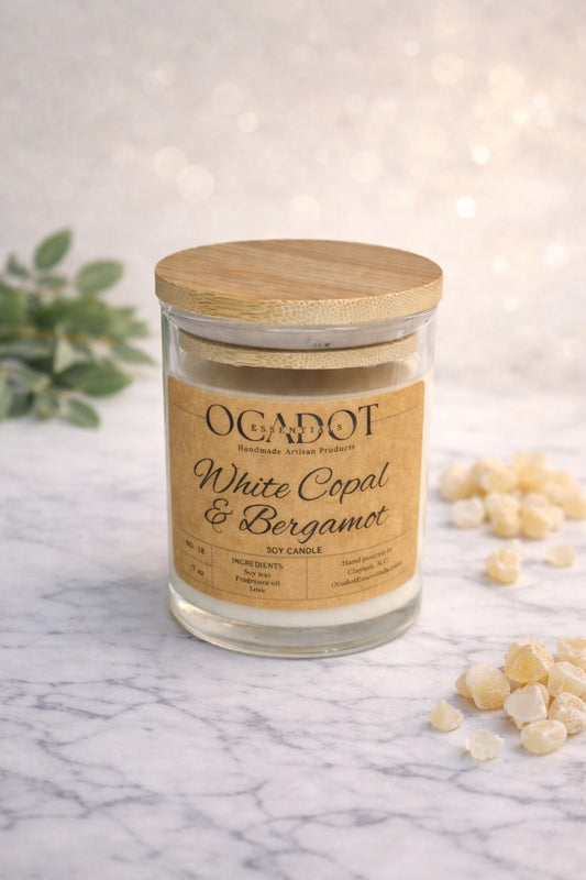 Candle - White Copal & Bergamot